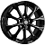 Диски Khomen KHW 1605 6.5x16 5*114.3 ET45 DIA60.1 Black Литой купить с бесплатной доставкой в пункты выдачи в Петербурге